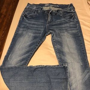Jeans size 7/8R faded look